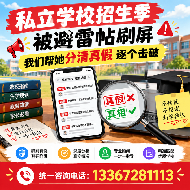 哈尔滨小红书舆情合规处置：私立学校招生季被避雷帖刷屏，我们帮她分清真假逐个击破
